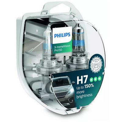Лампы H7 12V 55W +150% (PX26d) X-treme Vision Pro150 (2шт) (Philips)_