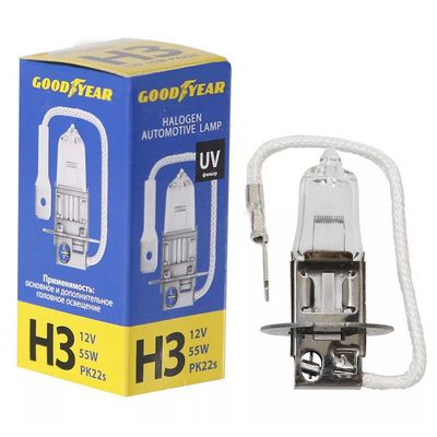 Лампа H3 12V 55W standart Goodyear_