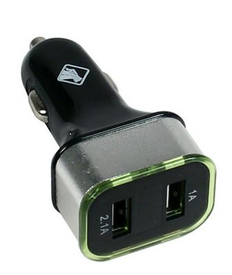 Разветвитель прикуривателя 2 USB-порта, 2100мА, 1224В Nova Bright-fusion