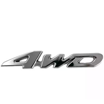 Шильдик металл, 4WD (размер 115х20мм)