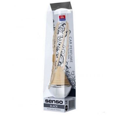 Аром Др.Маркус Senso Wood бутылочка с дер. крышкой Black