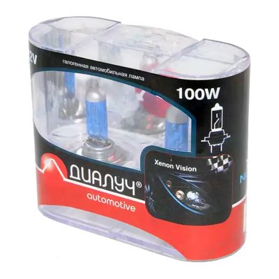 Лампы H7 24V 100W PX26d к-т NL XV Диалуч белый свет ЛЧ290NX-2_