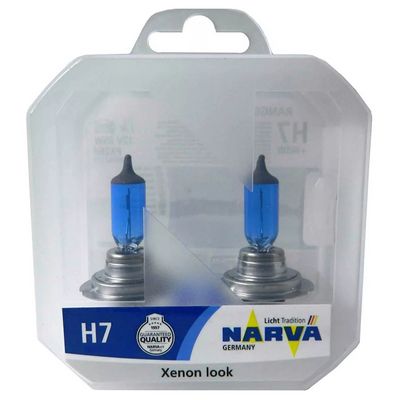 Лампы H7 12V 55W +30% RPW 4500K к-т 2шт. 9851848607 NARVA