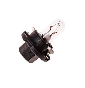 Лампа W1.2W 12V Bx8,4d (черный патрон) ЛЧ216-Ч
