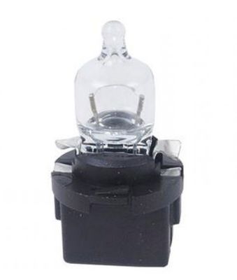Лампа W5W 12V B10d (черный патрон) ЛЧ219-Ч