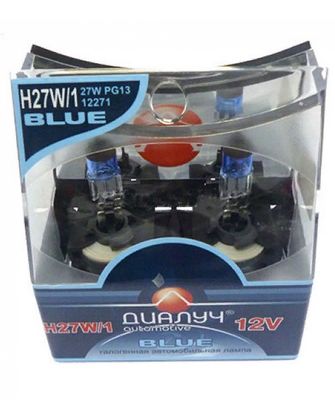 Лампы H271 12V 27W PGS13 Диалуч BLUE ЛЧ045-B2