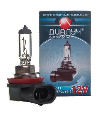 Лампа H11 12V standart 55W LL PGJ19-2 Диалуч PRIME Корея ЛЧ411PR