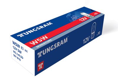 Лампа W5W 12V W2,1X9,5D TUNGSRAM