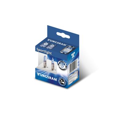 Лампы H1 TUNGSRAM Sportlight +50% 3800K 55W P14,5s