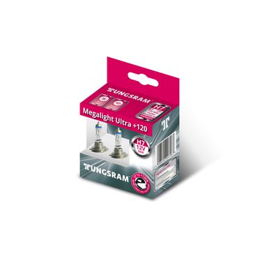 Лампы H7 TUNGSRAM Megalight Ultra +120% 55W PX26d