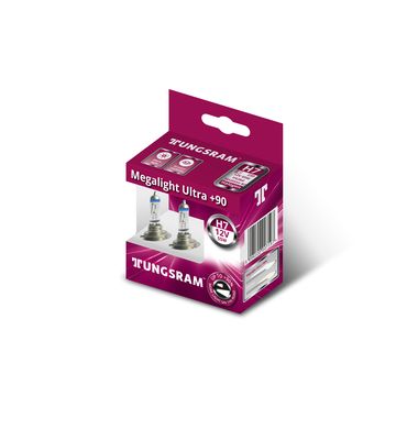 Лампы H7 TUNGSRAM Megalight Ultra +90% 55W PX26d