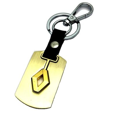 Брелок металл,логотип Рено на подвеске BZM 022