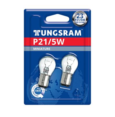 Лампа P215W 12V BAY15D TUNGSRAM блистер к-т 2штуки