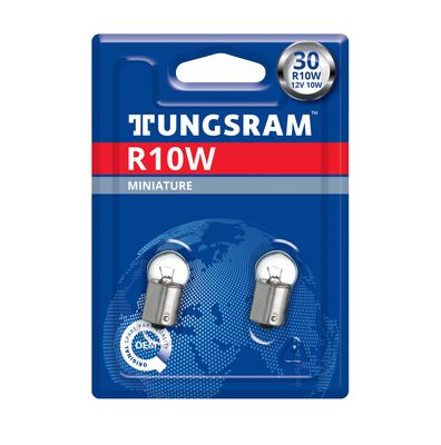 Лампа R10W 12V BA15S TUNGSRAM блистер к-т 2 штуки