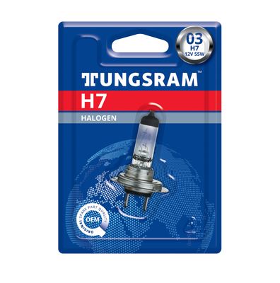 Лампа H7 12V 55W standart TUNGSRAM PX26D блистер