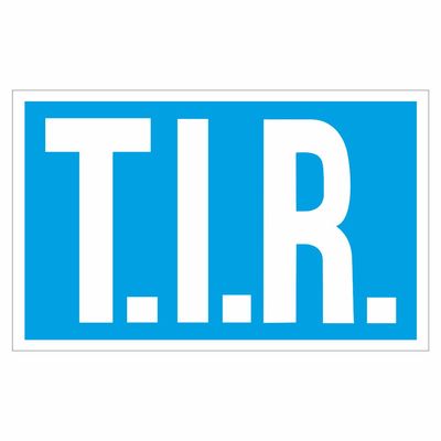Наклейка   TIR (международные дорожные перевозки)